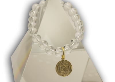 Crystal EMF Harmonizing Bracelet with pendant - Quantum EMF Protectors
